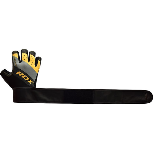 RDX F42 WEIGHT LIFTING GYM GLOVES-5